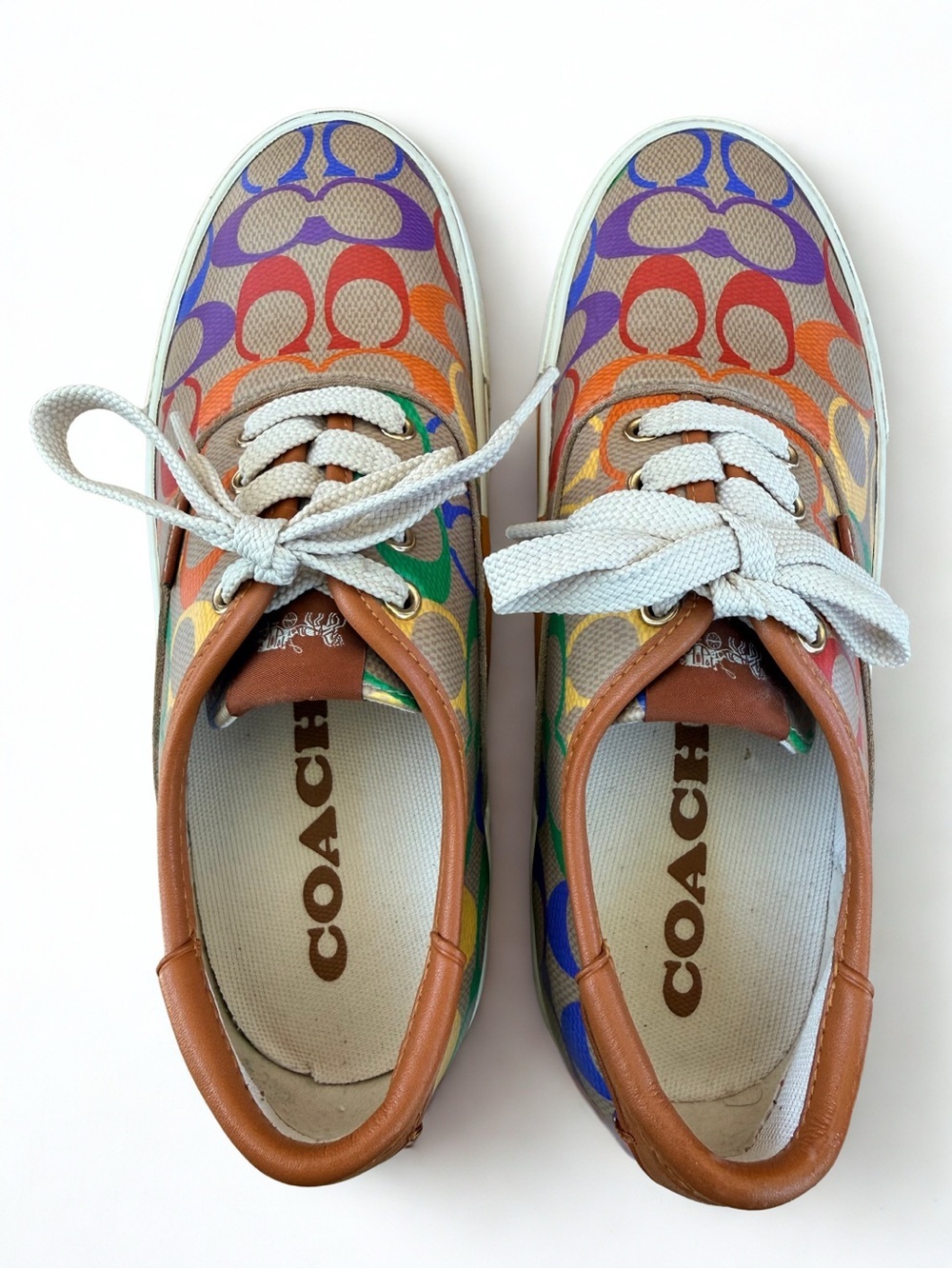 COACH Rare & Vibrant Authentic Multicolored Shoes | Women’s 6.5B - Picture 4 of 7
